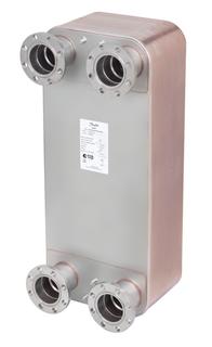 Danfoss Plattenwärmeübertrager XB66L-1 MicroPlate, 80 Platten, gelötet, G2 1/2