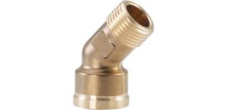 STEDO Winkel 3/8", 45Grad, IGxAG, Messing CW617N roh