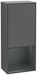 V&B Seitenschrank Finion 41,8x93,6cm, l, Rg u md b m, Anthrac. m