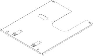 BOSCH Ersatzteil TTNR: 87186675620 Blende Gerät oben