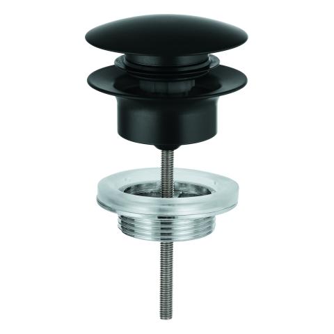 Artikelbild 1 des Artikels „GROHE Ablaufgarnitur Universal m Druckstopfen, verschließb., matt black matt black“