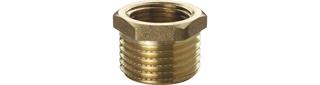 ASW Reduzierstück 1"x3/8", m Sechskant, Messing CW617N roh