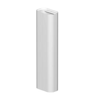 Wemefa Design-Rohrabdeckung 826-10 weiß glänzend, Kunststoff