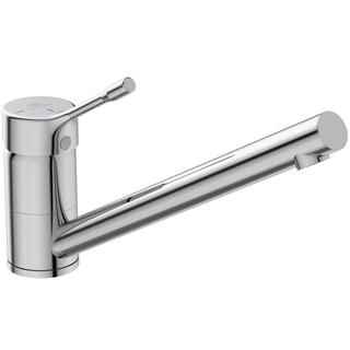 IS Spültisch-Einhebelmischer CeraLook Ausladung 230mm, BlueStart, chrom