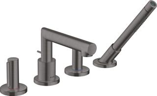 hansgrohe Fertigmontageset Axor Uno 4-L-BW-Rand-Arm, m Zerogr, brush. bla vc