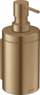 hansgrohe Lotionsp. Axor Uni. Circular d= 76x182mm, Wandmontage, brushed bronze