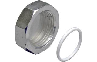 Uponor Verteilerendkappe S/SH PL Uni-X G 1, 1" IG, mit Flachdichtung L