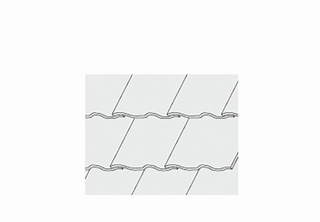 CitrinSolar Indach-Verwahrungsset CS 300 2-er Grd-Set, 2 Rei., f Zieg./Biderdach