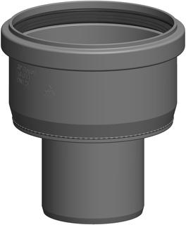ATEC Reduktion/Erweiterung PolyTop DN 80/125, zentrisch