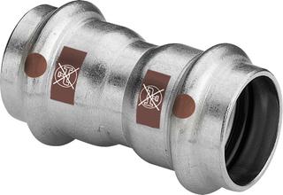 Muffe Temponox 1715 Stahl nicht rostend, SC-Contur