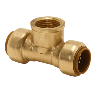 AIPS T-Stück VSH Tectite T130G 22mmxRp 3/4x22mm, MS, Innen/IG, lösbar