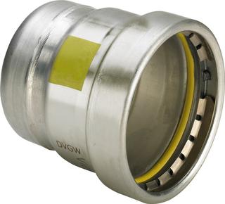 Viega Kappe Sanpress Inox G 0256.1XL 76,1mm, Stahl nichtrostend, SC-Contur