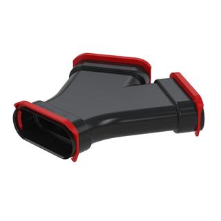 Zehnder Y-Stück flat 51 mit ComfoTube Dichtringen, RapidLock