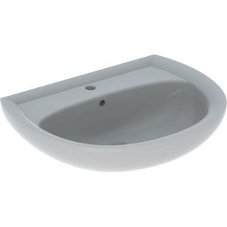 Geberit Waschtisch Renova 65x51cm, manhatt, m Hahnl., mit Überlauf