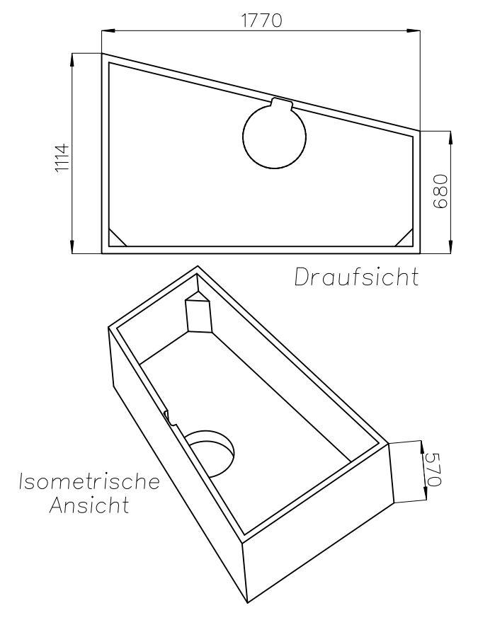 Artikelbild 2 des Artikels „Schedel Wannenträger Polypex Ego 180x115/70cm, rechts, Höhe 57cm 180 x 115/70 cm, rechts“