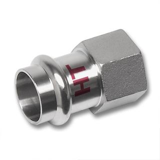 Sanha Übergangsm. NiroSan Press 18270G 22mmx3/4", Innenpressende/IG