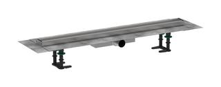 hansgrohe Duschrinne RainDrain Compact 800mm, Set, befl, f fl. Install., chr