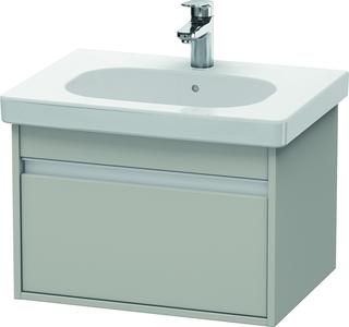 Duravit Waschtisch-Unterschrank Ketho 60x45,5cm, betongr m, 1 Ausz., wandh