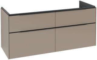 V&B Waschtisch-Unterschrank Subway 3.0 127,2x57,6x47,8cm, m LED/Gr. vo bl., Tau