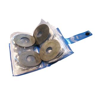 KÖRO Sortiment Baby blau, Tasche mit Spülkastenscheiben