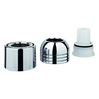 GROHE Abgangsstutzen 43342 komplett für Rondo A.S. aus Metall chrom