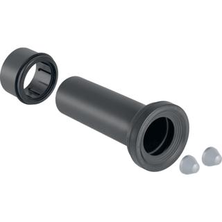 Geberit Anschlussstutzen f WWC, schwarz, zu Sanitärmodul Monolith
