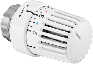 Oventrop Thermostat Uni LDVL m 0-Stellung, 7-28 GrC, Flüssig, weiß