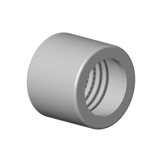 DO Haube ERSATZTEILE 092102143 D 24,7 x 20 mm Schwarz matt