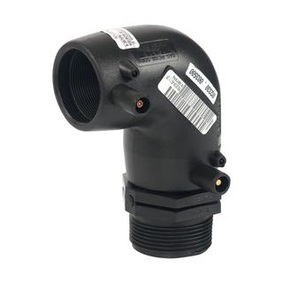 Plasson Übergangswinkel SmartFuse 40mmxR 1 1/2, PE 100, 90Grad