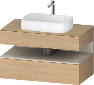 Duravit Waschtisch-Unterschrank Qatego 100x55x60cm, T m/E N, Pl, Nischenb