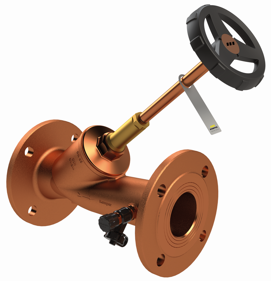 Artikelbild 1 des Artikels „Kemper Freistrom-Kombi-RV DN 50, PN 16, RG, m Entl.-Vtl, Flan. DN 50“