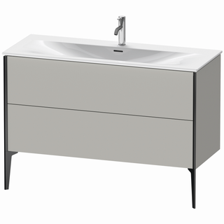 DU Waschtischunterbau bodenst. XViu XV4304 Betongrau 480x1210x591mm