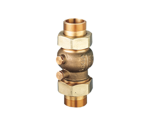 Watts Rückschlagventil EA 223D 1 1/4" AG, mit Überwurfmuttern