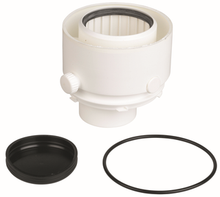 Daikin Reduzier-Prüfadapter EKHY090717 DN 60/100 auf DN 80/125, doppelwandig