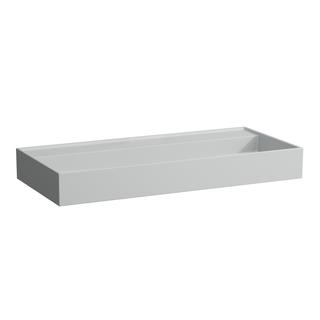 Laufen Aufsatz-Waschtisch KARTELL 100x46cm, US gs, o ÜL, o. Hahnl., gr. ma
