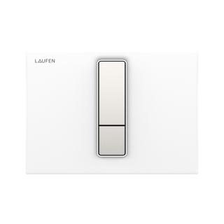 Laufen WC-Betätigungsplatte AW104 INEO 20,2x14,5cm, f 2-Mengen., w g m T chr m