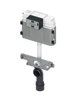 TECE WC-Anschlusseinheit TECEprofil H 1350mm, m Spülkasten, Betätigung vorne