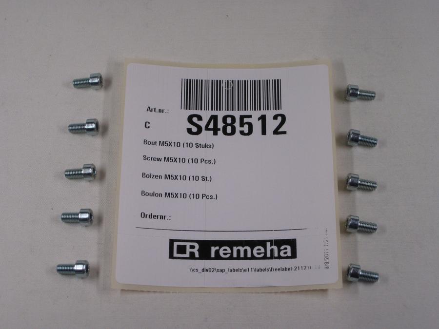 Artikelbild 1 des Artikels „RE Schraube M5 x 10 (10x) S48512 “
