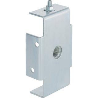 Geberit Fixpunkt-Rohrhalter GIS Rp 1/2, m 2 Schnellbefestigungen, vz