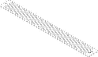 BOSCH Ersatzteil TTNR: 87183403200 Aufsteckgitter 20/22-2000 RAL9016 everp
