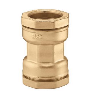 Caleffi Kupplung d= 50mm, Messing, für PE-Kunststoffrohre