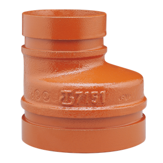 AIPS Reduzierung VSH Shurjoint 7151 139,7x114,3mm, dukt. Guss, exz., orange