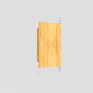 Sanit Befestigungs-Modul 256x30x400mm, für Griff-/Haltesysteme