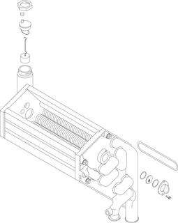 BOSCH Ersatzteil TTNR: 73147 Wärmetauscher 60W