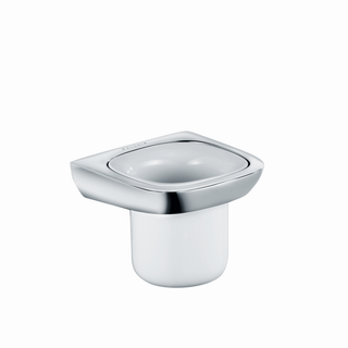 Kludi AMBA Glashalter Glas aus Porzellan, chrom