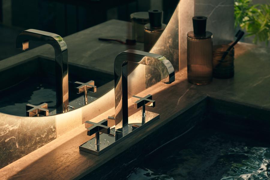 Artikelbild 4 des Artikels „hansgrohe 3-L-WT-Arm. 170 Axor Citterio m A 140mm, m KrG, ZugstAblGar, Pl., chr chrom“