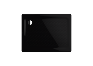 Kaldewei DW SUPERPLAN CLASSIC 388-2 80x90x2,5cm, m Träg., VAS P-E, schwarz