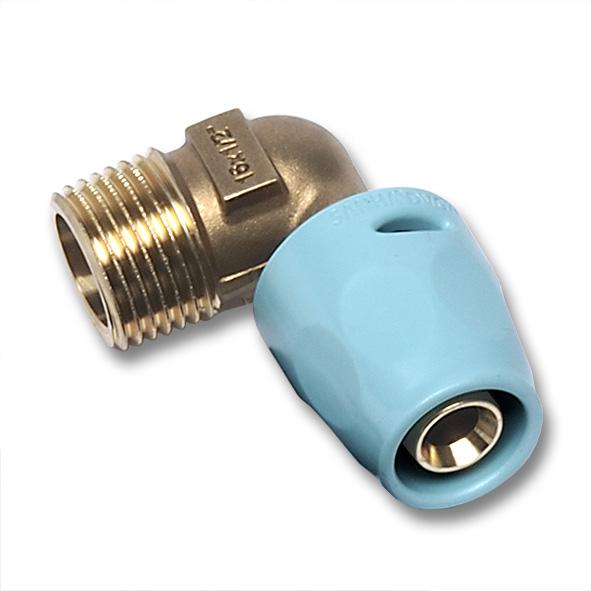 Artikelbild 1 des Artikels „Sanha Winkel 3fit Push 23092g 90Grad, Innensteckende/AG, 20mmx1/2