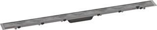 hansgrohe RainDrain Rock Duschrinne 1100mm, Fertigset, kürzb. und befliesbar
