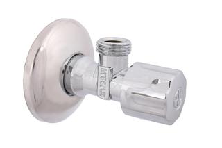Schlösser Eckventil 7106 1/2", o. ÜWM, poliert verchromt
